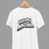 Black t-shirt with Playing With My Money Quote Friday Movie /Sweatshirt back view