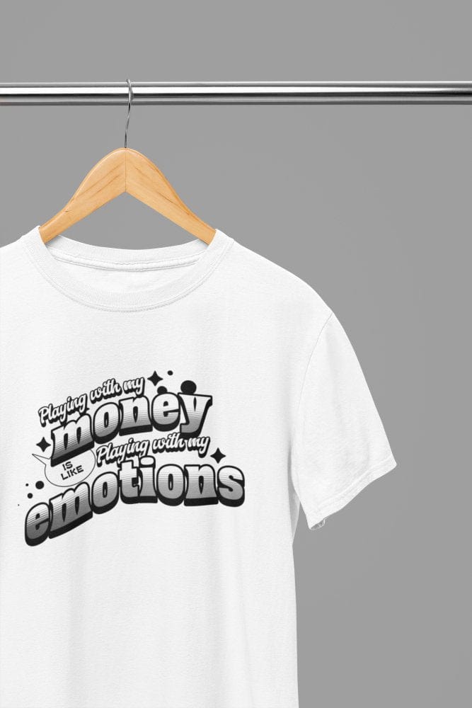 Black t-shirt with Playing With My Money Quote Friday Movie /Sweatshirt