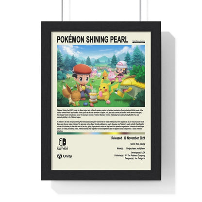 Pokémon Shining Pearl - Gaming Poster - Poster Kingz - A5 (unframed) - 