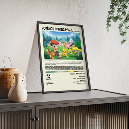 Pokémon Shining Pearl - Gaming Poster - Poster Kingz - A5 (unframed) - 