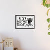 Bathroom Funny Alexa Toilet Paper Bathroom Wall Print Poster Kingz