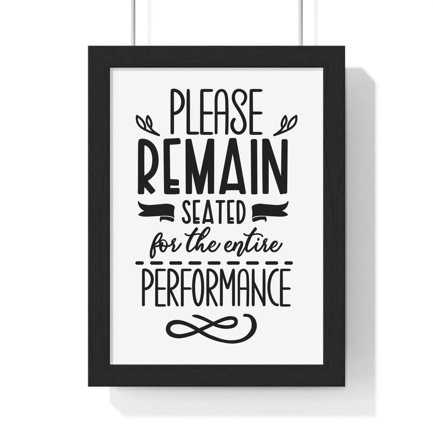 Bathroom Funny Bathroom Performance Wall Art Print | Guest Toilet Poster Poster Kingz