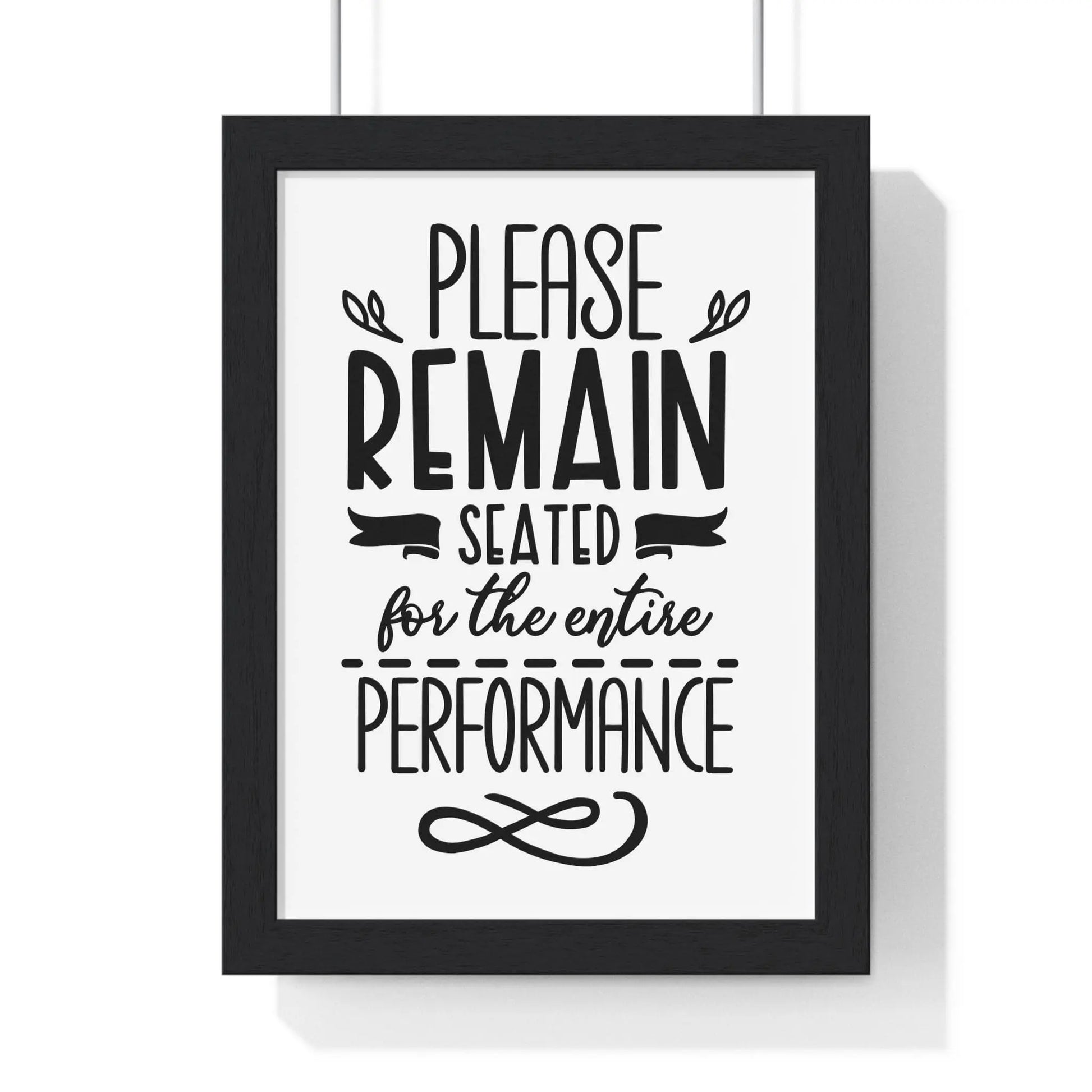 Bathroom Funny Bathroom Performance Wall Art Print | Guest Toilet Poster Poster Kingz