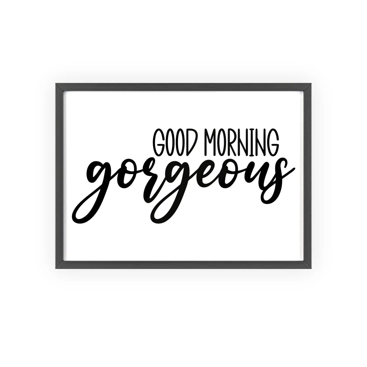 Bathroom Good Morning Gorgeous Bathroom Print Black White Wall Art Poster Kingz