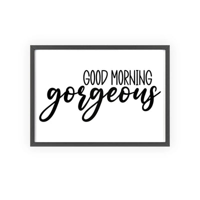Bathroom Good Morning Gorgeous Bathroom Print Black White Wall Art Poster Kingz