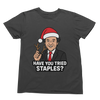 Gray Bill Murray Scrooged Christmas T-shirt parody design