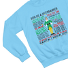 Blue Elf movie quotes Christmas sweatshirt Will Ferrell parody