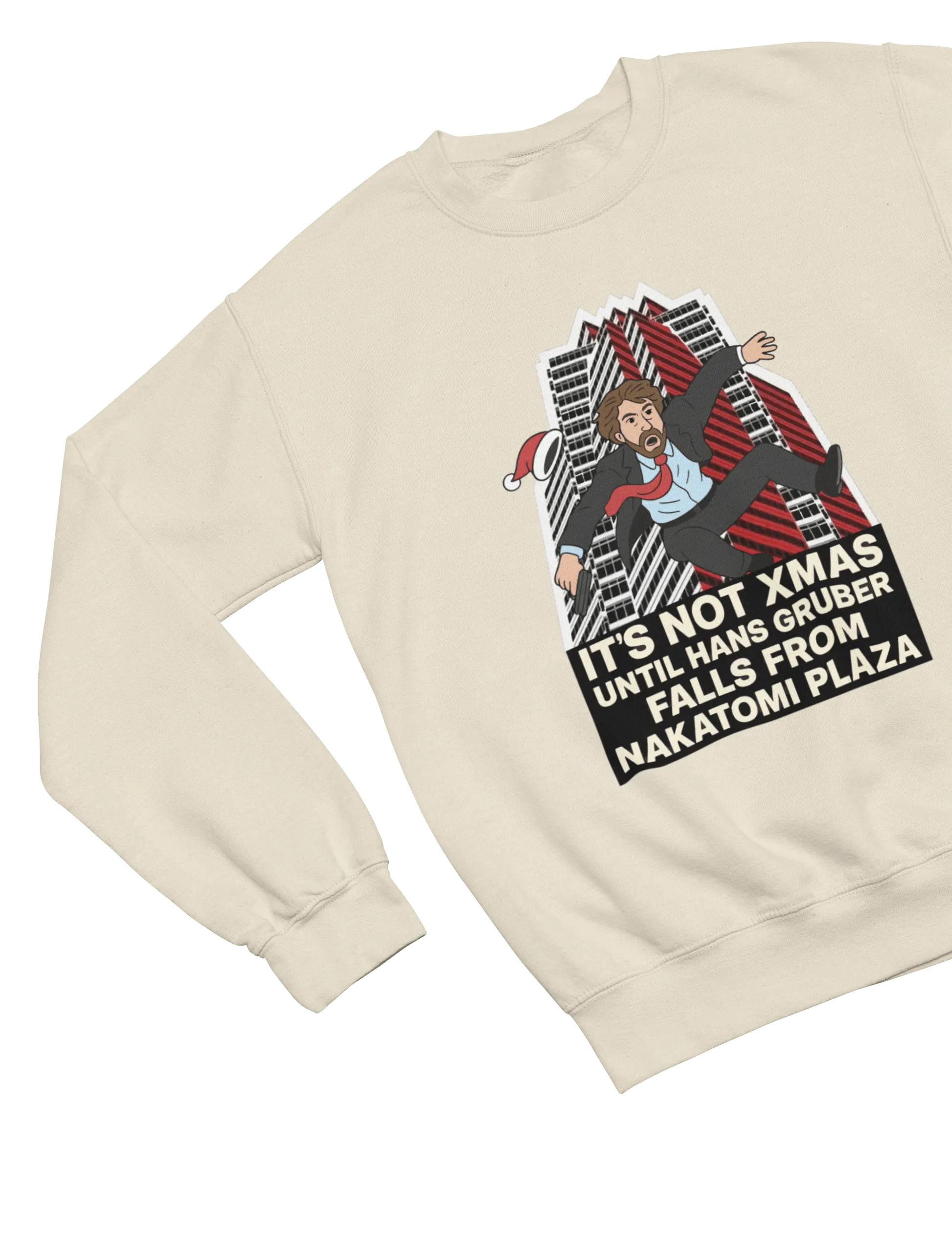 Clothing Die Hard Christmas Sweatshirt & T-Shirt | Funny Hans Gruber Parody Poster Kingz