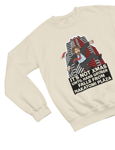 Clothing Die Hard Christmas Sweatshirt & T-Shirt | Funny Hans Gruber Parody Poster Kingz