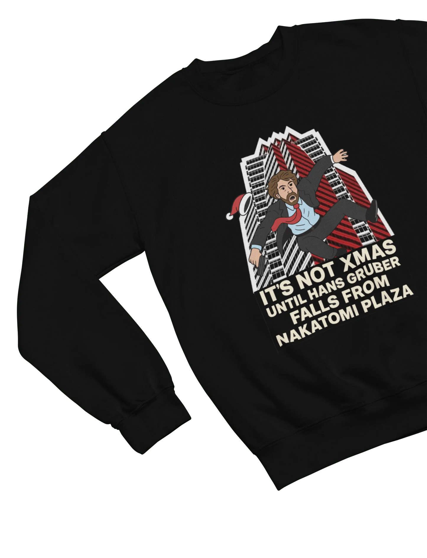 Clothing Die Hard Christmas Sweatshirt & T-Shirt | Funny Hans Gruber Parody Poster Kingz