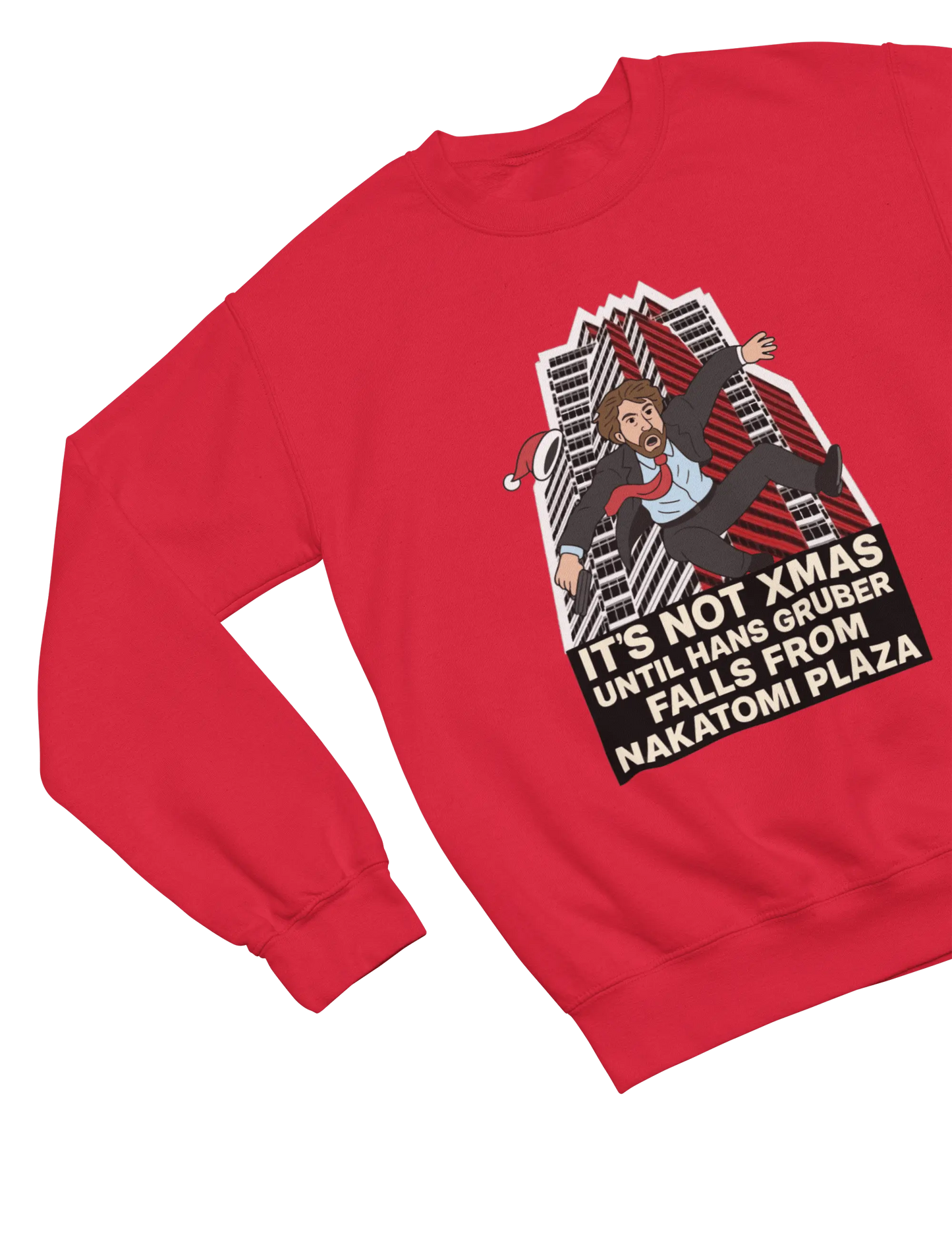 Clothing Die Hard Christmas Sweatshirt & T-Shirt | Funny Hans Gruber Parody Poster Kingz