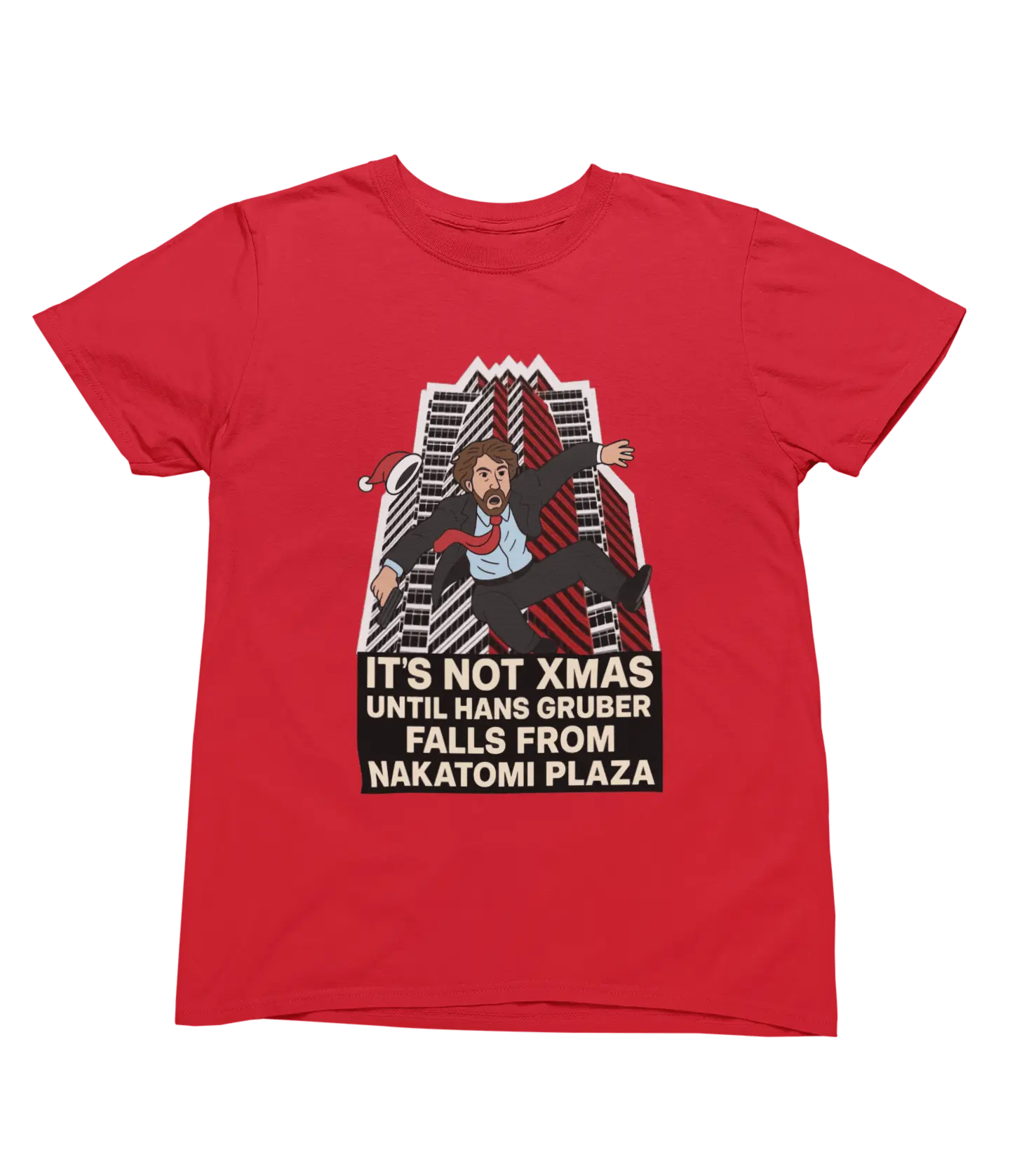 Clothing Die Hard Christmas Sweatshirt & T-Shirt | Funny Hans Gruber Parody Poster Kingz