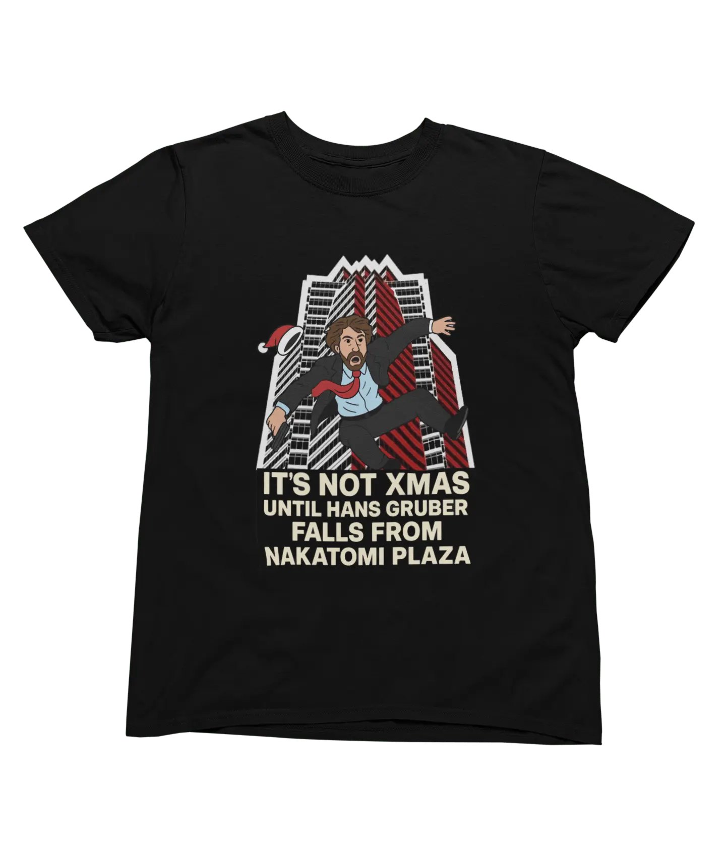 Clothing Die Hard Christmas Sweatshirt & T-Shirt | Funny Hans Gruber Parody Poster Kingz