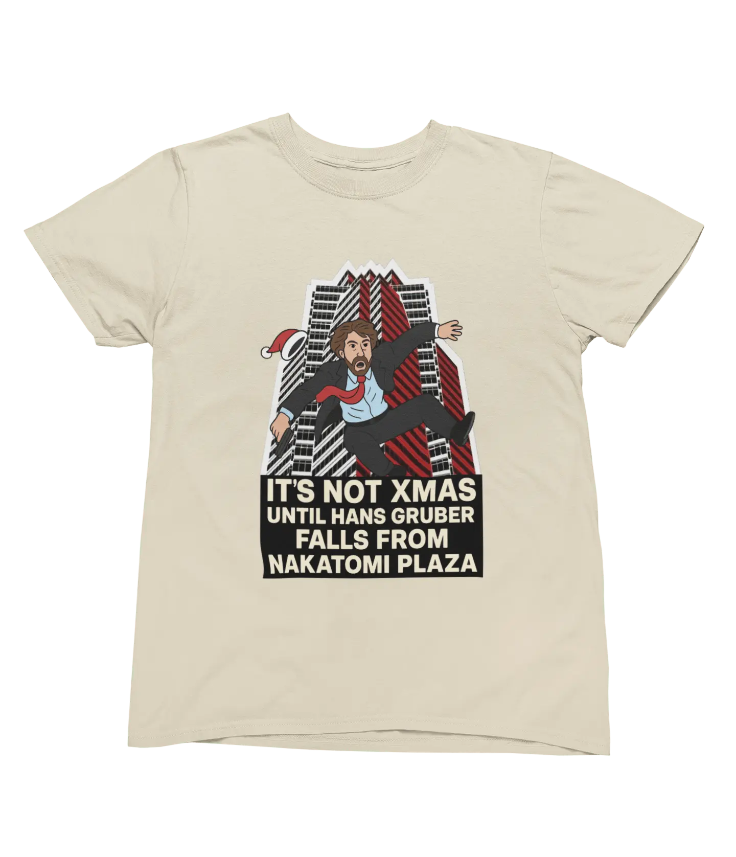 Clothing Die Hard Christmas Sweatshirt & T-Shirt | Funny Hans Gruber Parody Poster Kingz