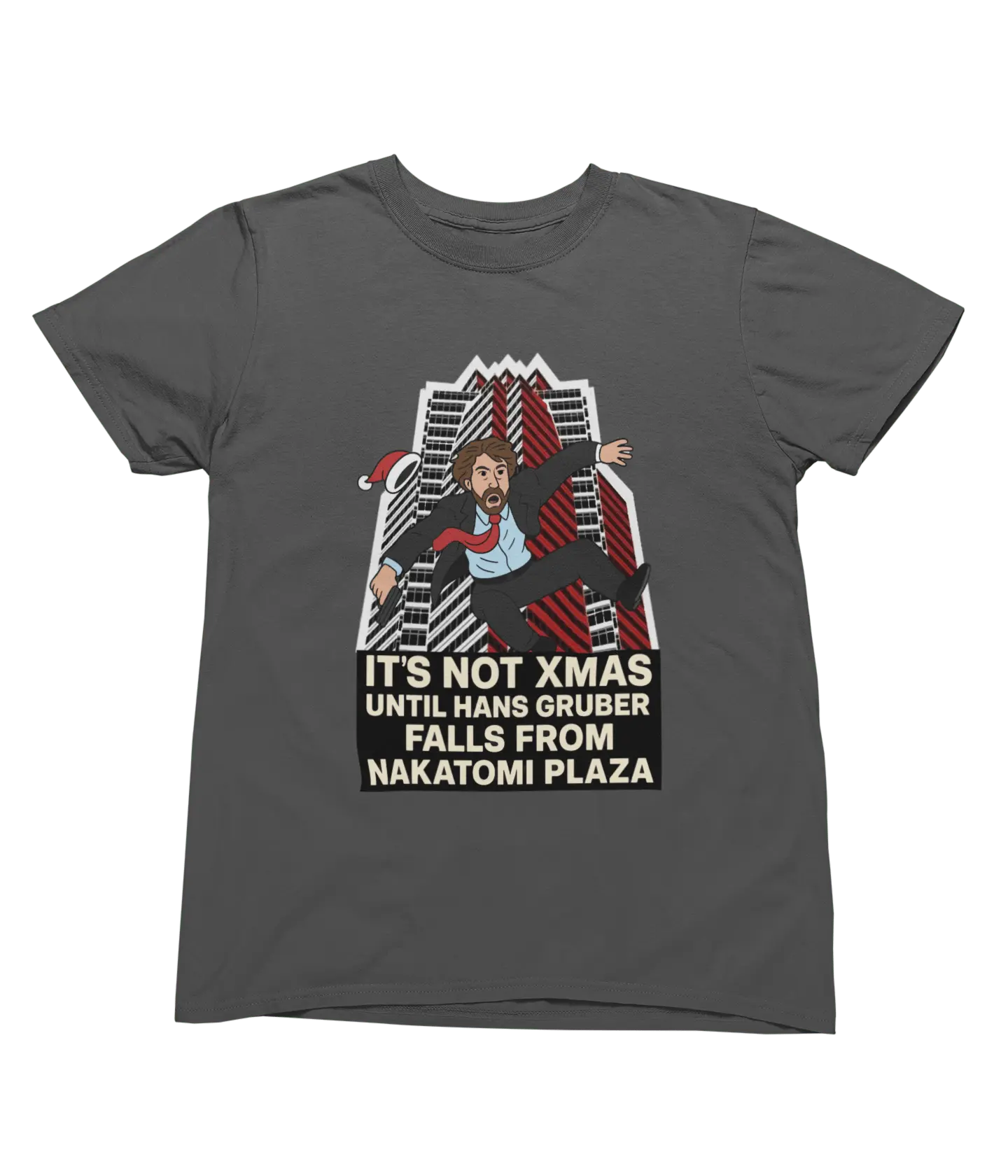 Clothing Die Hard Christmas Sweatshirt & T-Shirt | Funny Hans Gruber Parody Poster Kingz