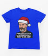 Clothing Funny Roy Keane Christmas Sweatshirt & T-Shirt | Santa Parody Jumper Poster Kingz