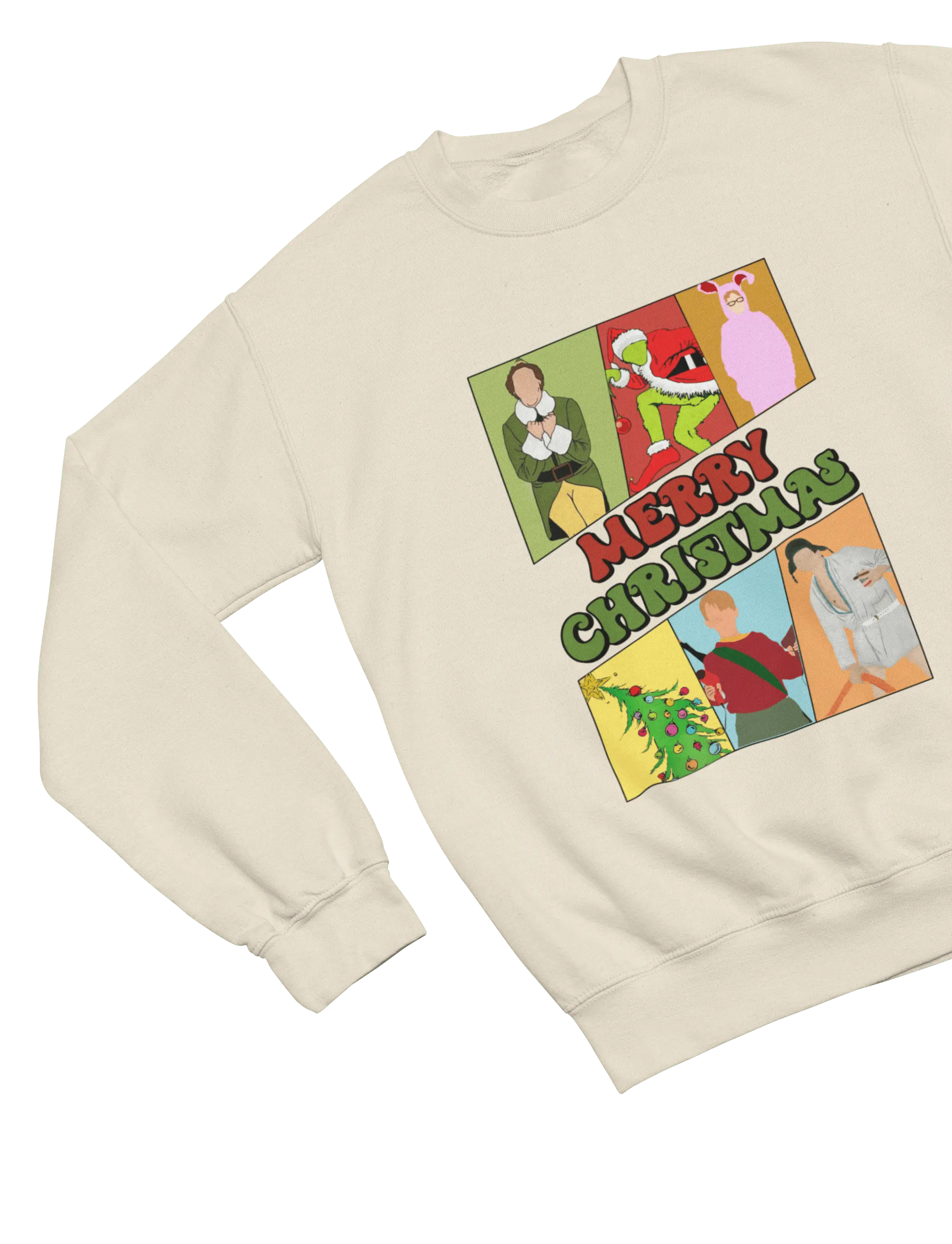 Clothing Merry Christmas Movie Boys Jumper & T-Shirt – Funny Festive Film Parody Poster Kingz