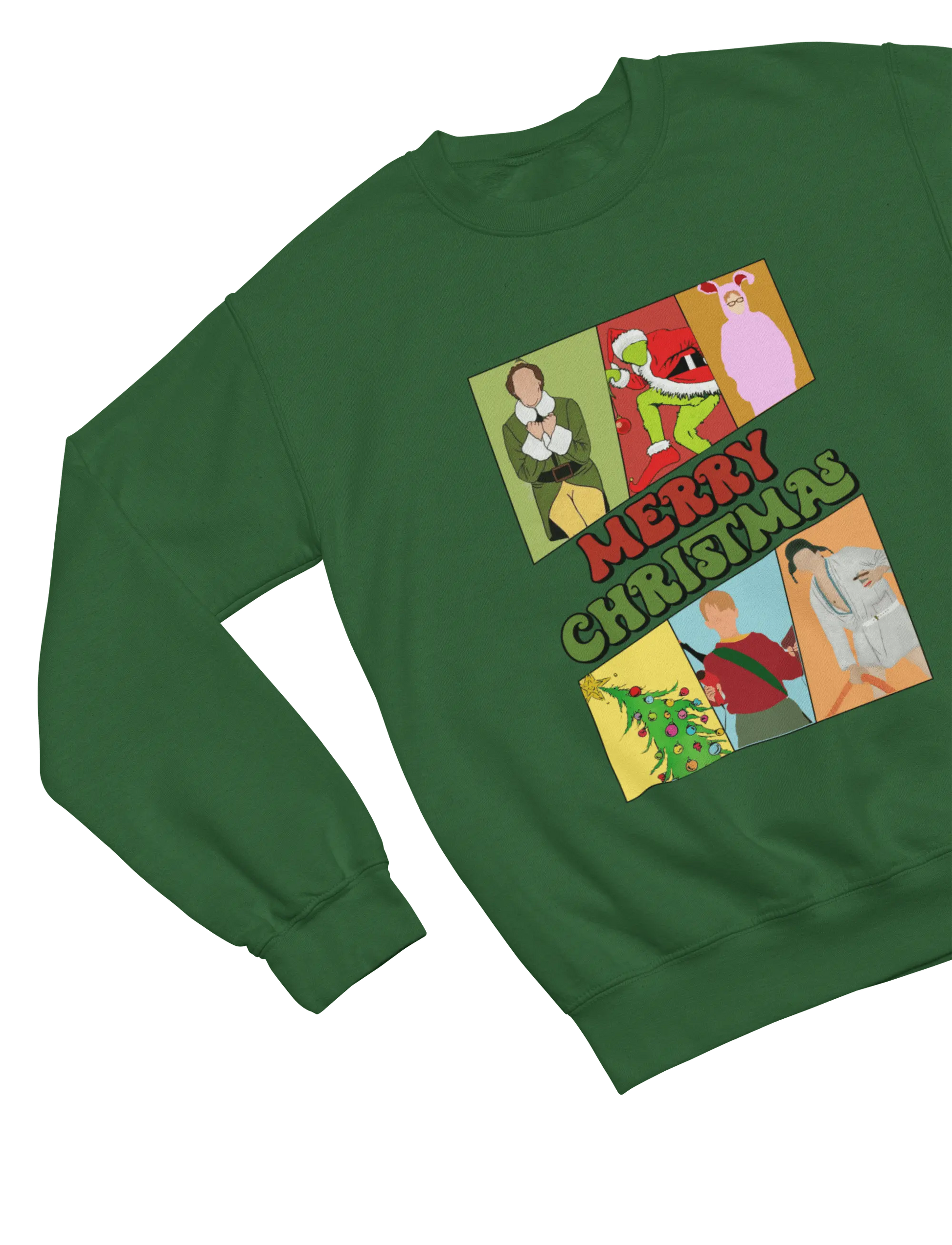 Clothing Merry Christmas Movie Boys Jumper & T-Shirt – Funny Festive Film Parody Poster Kingz