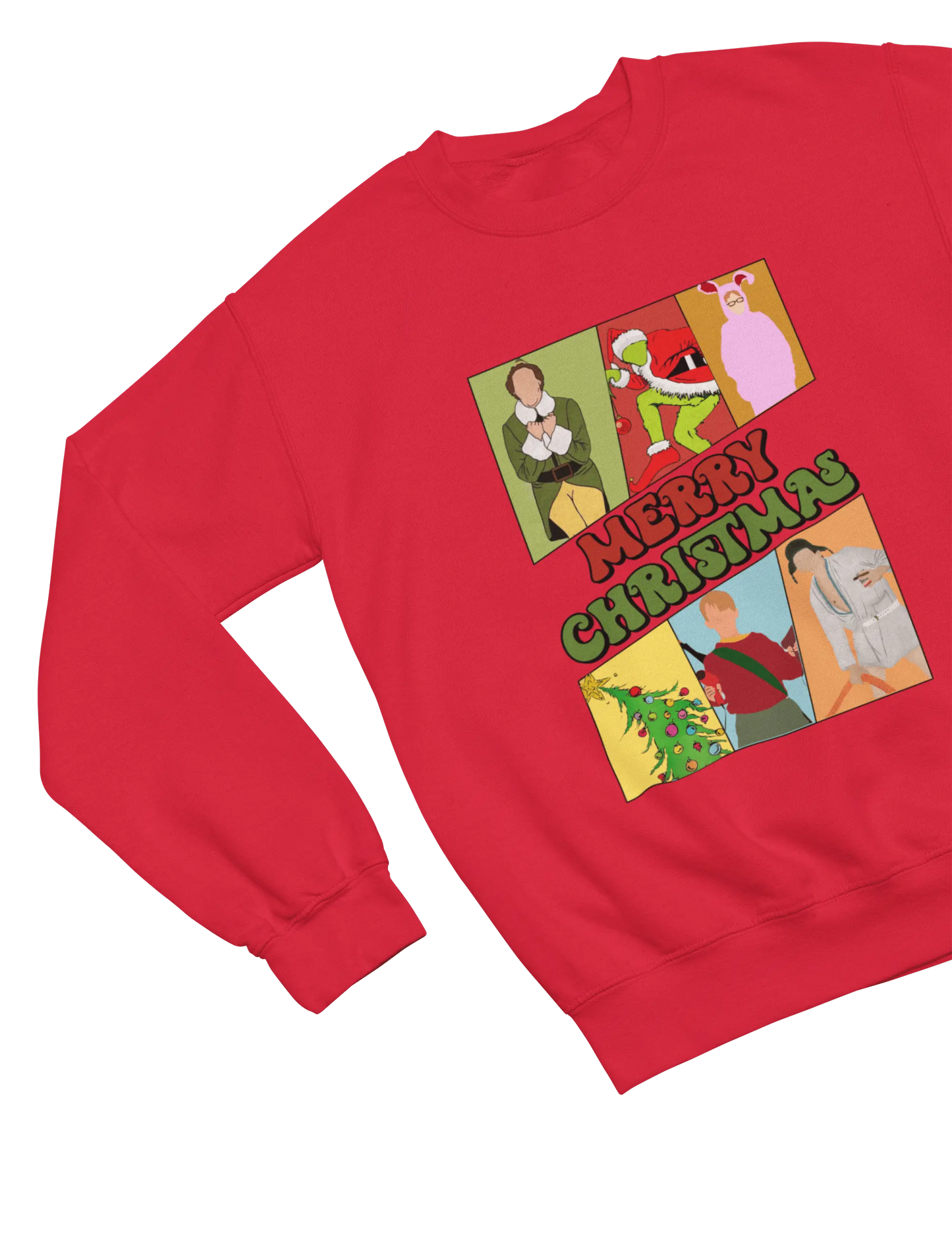 Clothing Merry Christmas Movie Boys Jumper & T-Shirt – Funny Festive Film Parody Poster Kingz