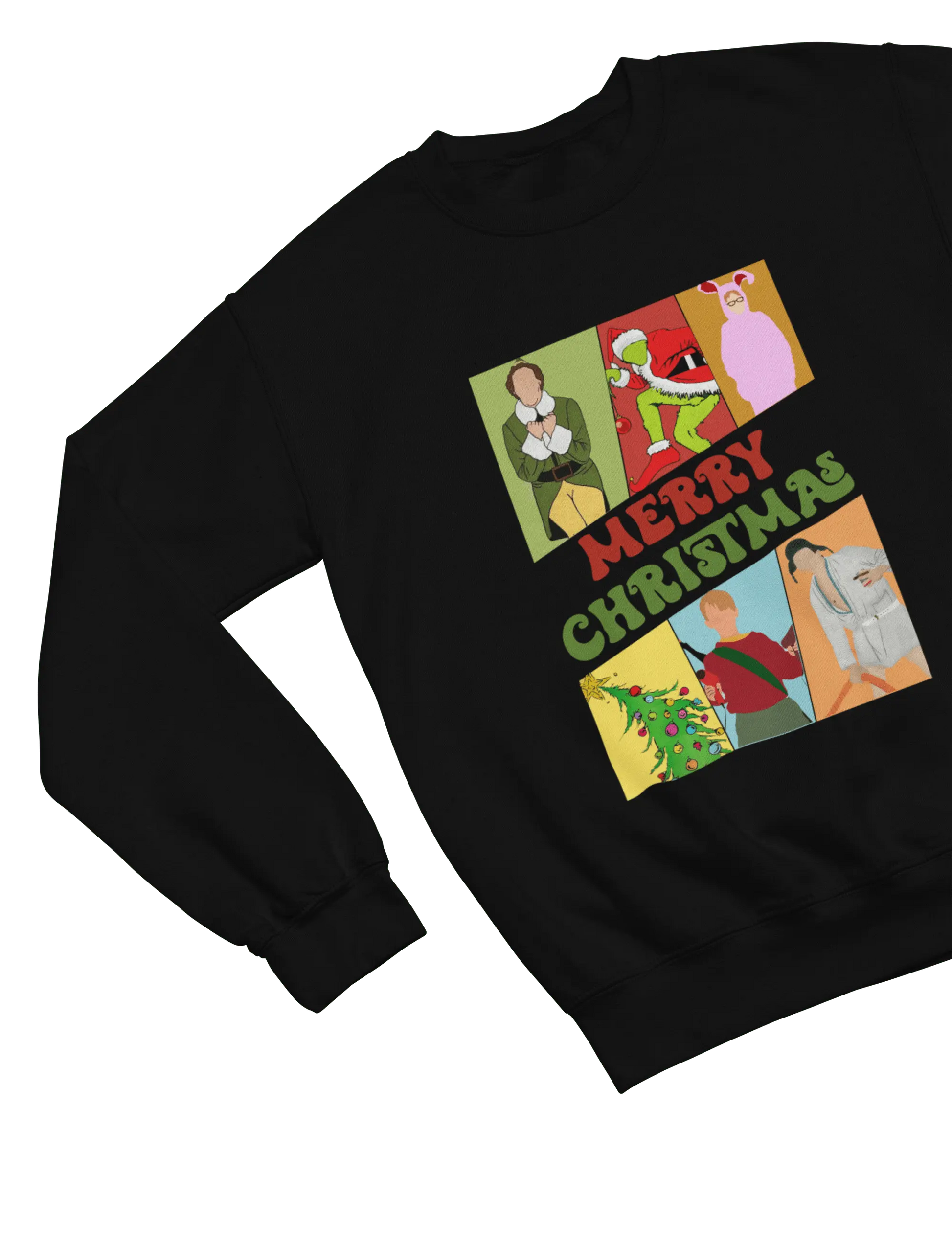Clothing Merry Christmas Movie Boys Jumper & T-Shirt – Funny Festive Film Parody Poster Kingz