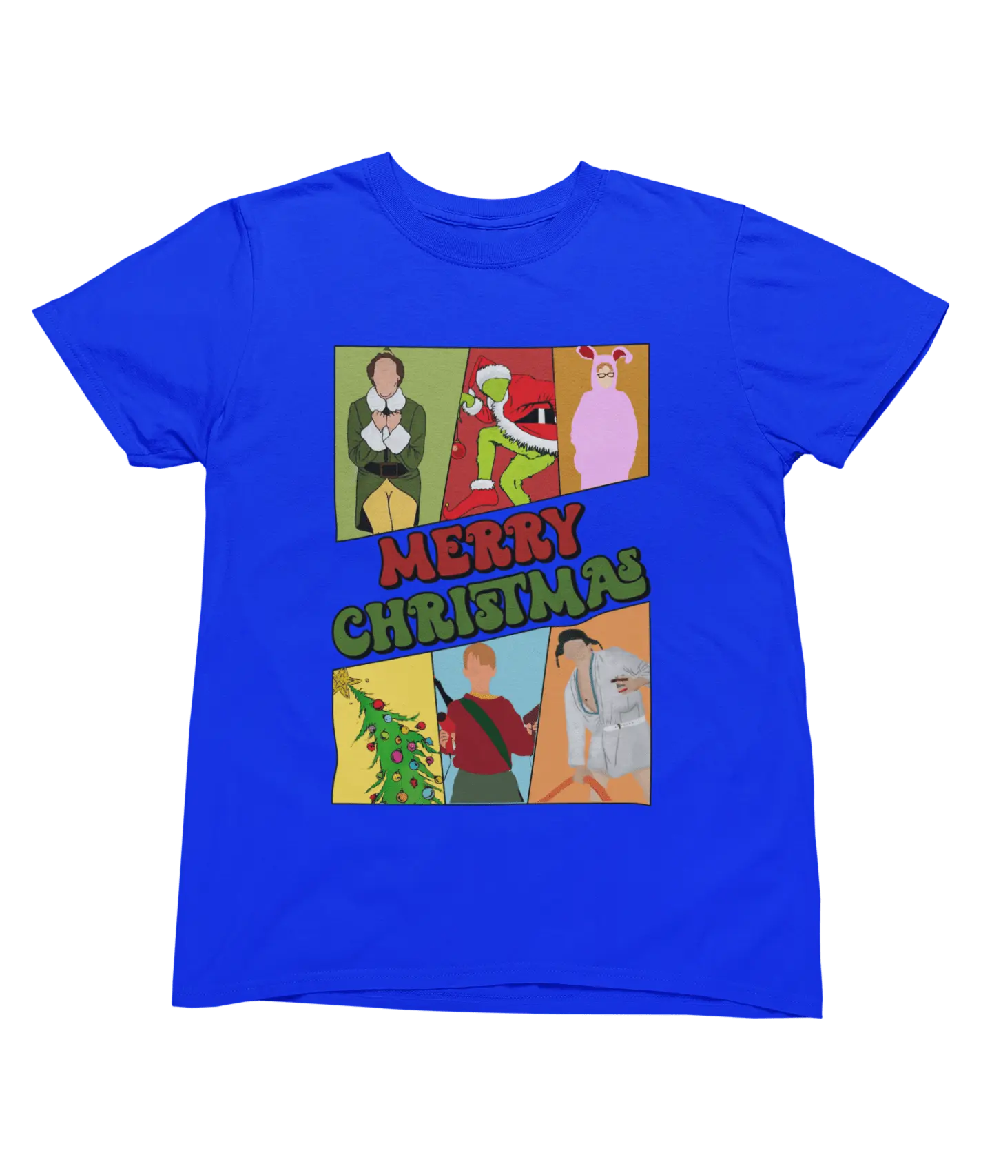 Clothing Merry Christmas Movie Boys Jumper & T-Shirt – Funny Festive Film Parody Poster Kingz