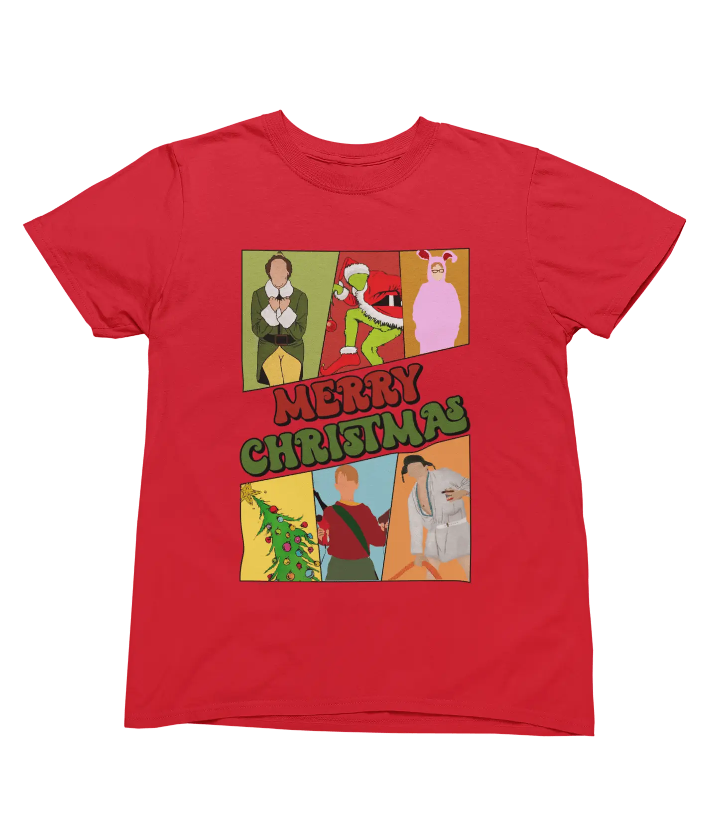 Clothing Merry Christmas Movie Boys Jumper & T-Shirt – Funny Festive Film Parody Poster Kingz