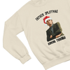 Beige Father Spliffmas Christmas sweatshirt Peep Show Super Hans parody