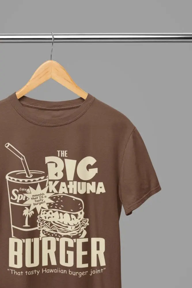 Clothing Pulp Fiction Big Kahuna Burger Large Logo T-Shirt/Sweatshirt – Iconic Movie Merchandise Poster Kingz