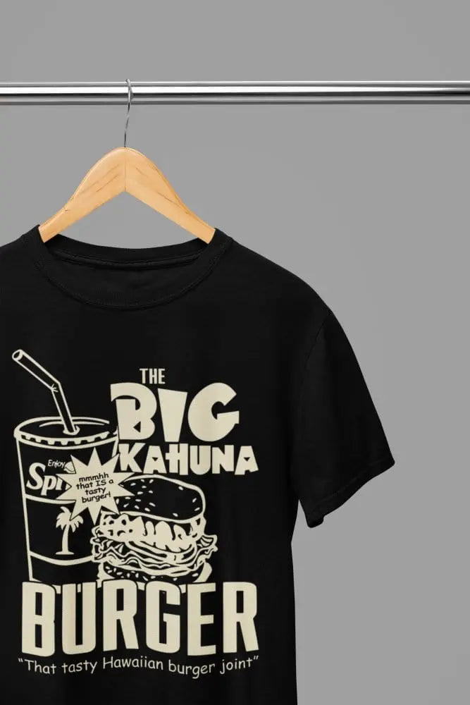 Clothing Pulp Fiction Big Kahuna Burger Large Logo T-Shirt/Sweatshirt – Iconic Movie Merchandise Poster Kingz