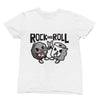Clothing Rock and Roll Funny Cartoon Pun T-Shirt – Music Joke Tee for Pun & Band Fans Poster Kingz