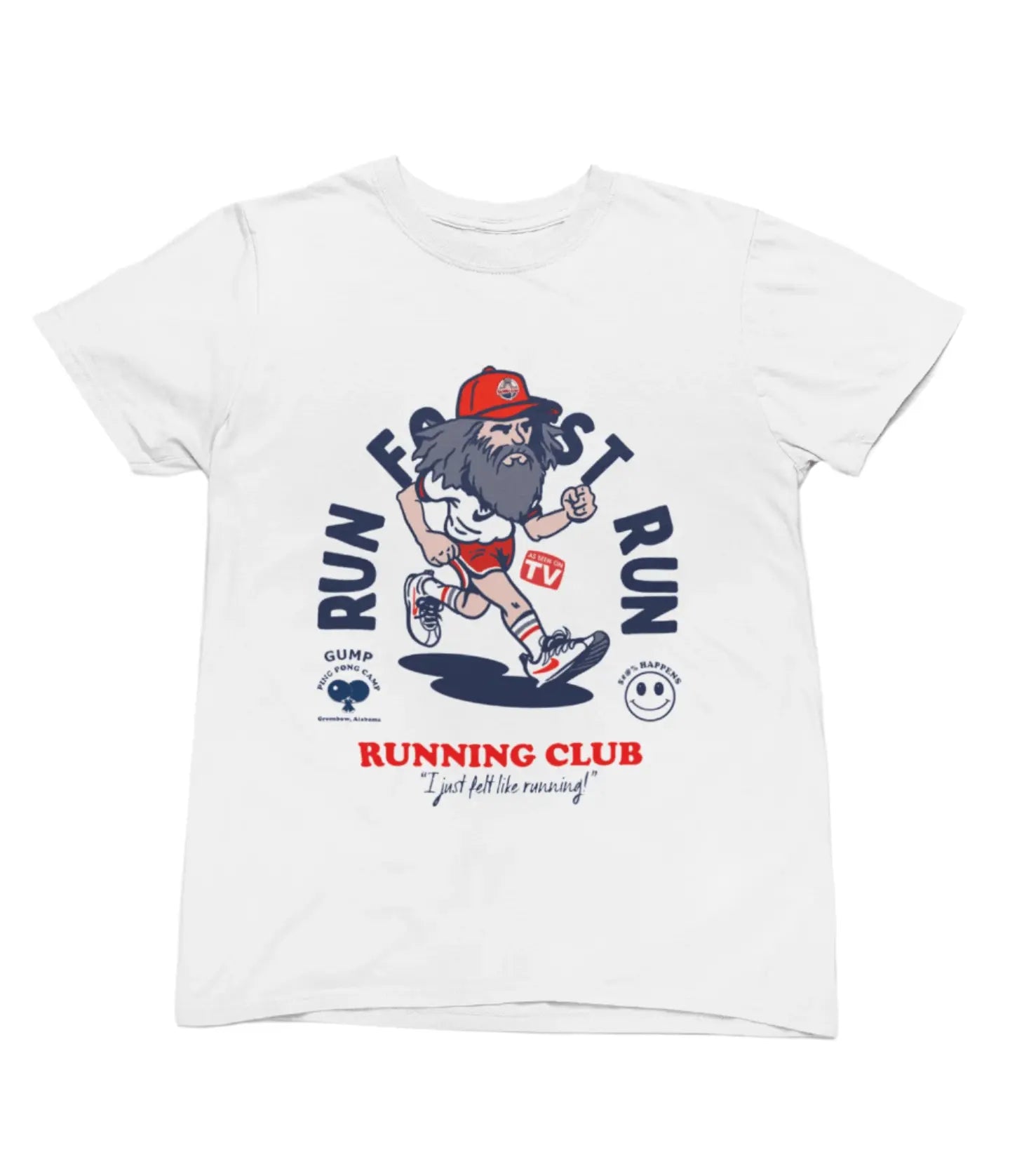 Clothing Run Forest Run - Forest Gump Movie Funny Gym T-Shirt/Sweatshirt Poster Kingz