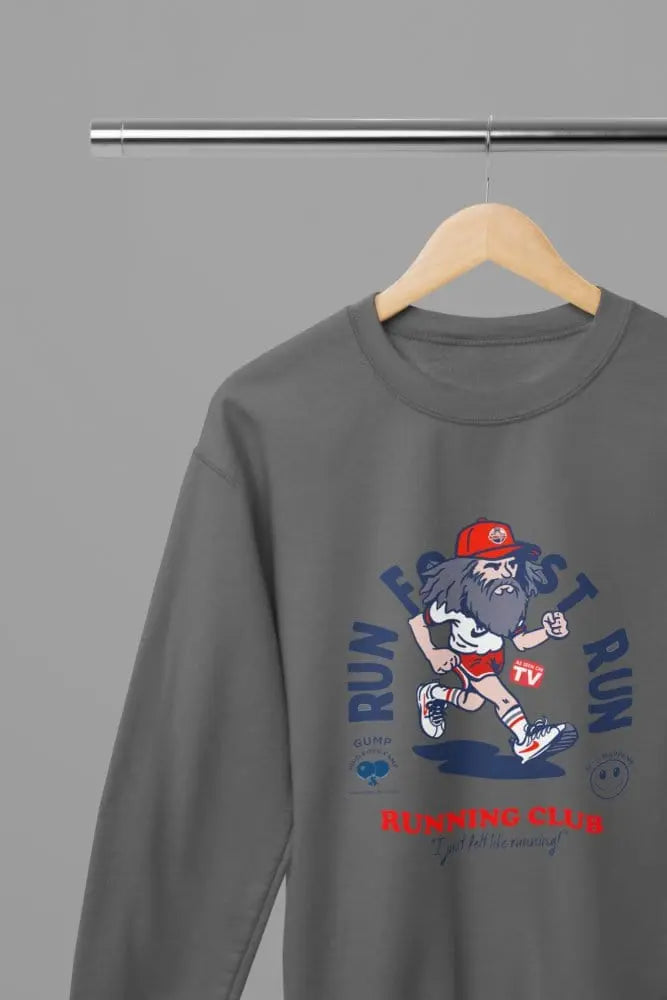 Clothing Run Forest Run - Forest Gump Movie Funny Gym T-Shirt/Sweatshirt Poster Kingz