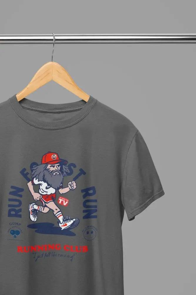 Clothing Run Forest Run - Forest Gump Movie Funny Gym T-Shirt/Sweatshirt Poster Kingz