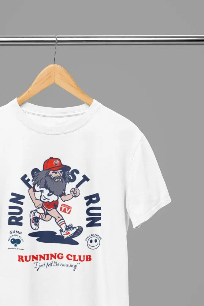 Clothing Run Forest Run - Forest Gump Movie Funny Gym T-Shirt/Sweatshirt Poster Kingz