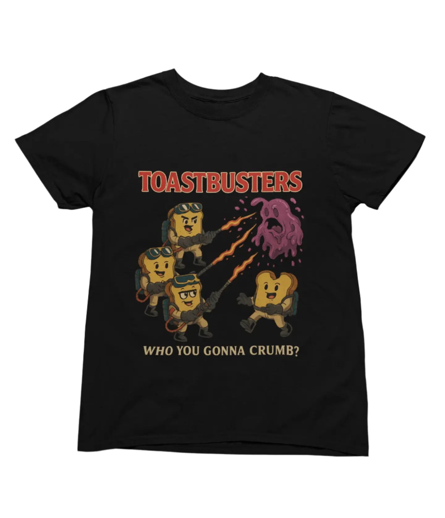 Clothing Toastbusters Parody T-Shirt – Ghostbusters Inspired Funny Design Poster Kingz