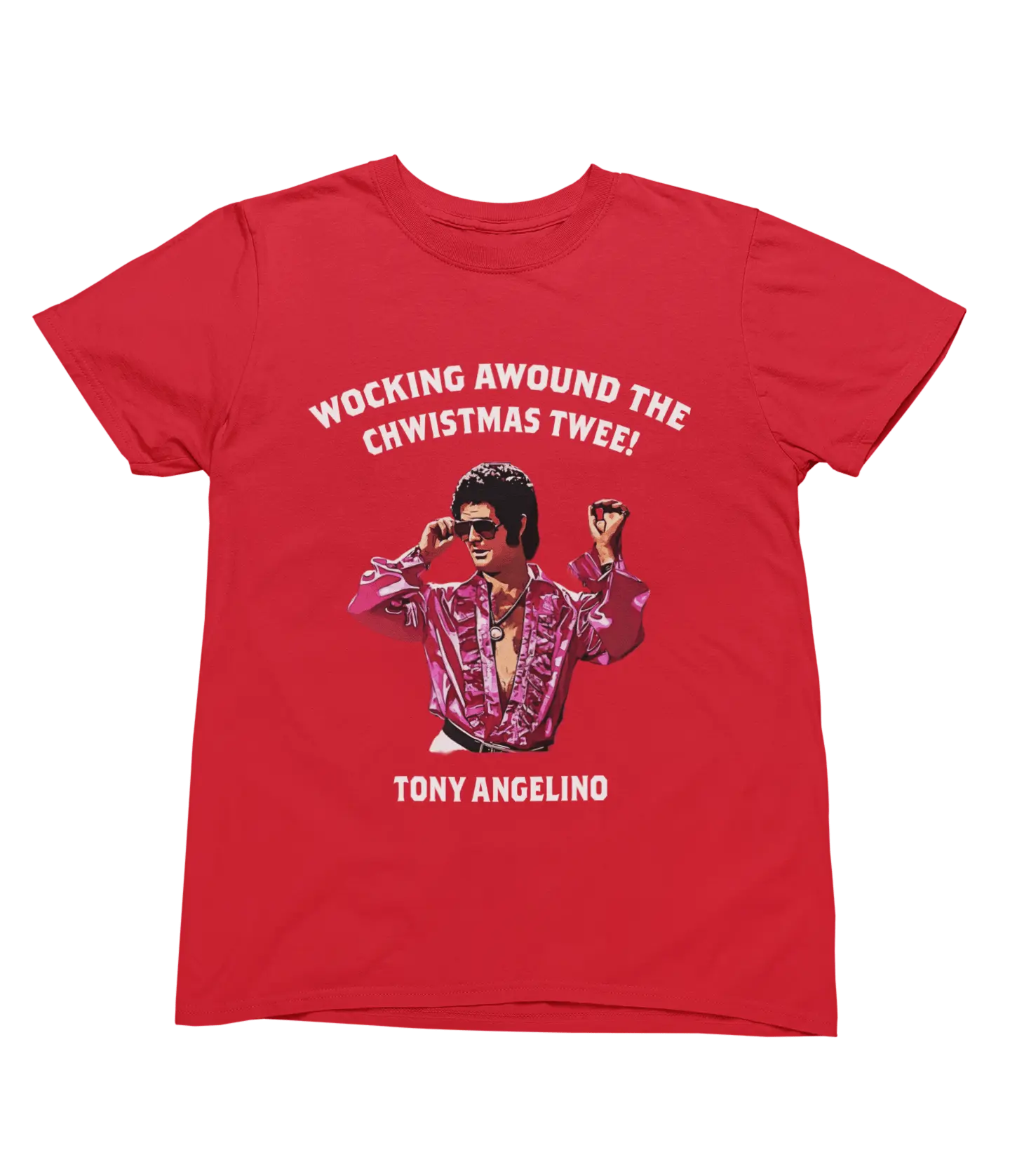 Clothing Tony Angelino Christmas Jumper | Funny Only Fools Parody T-Shirt Poster Kingz