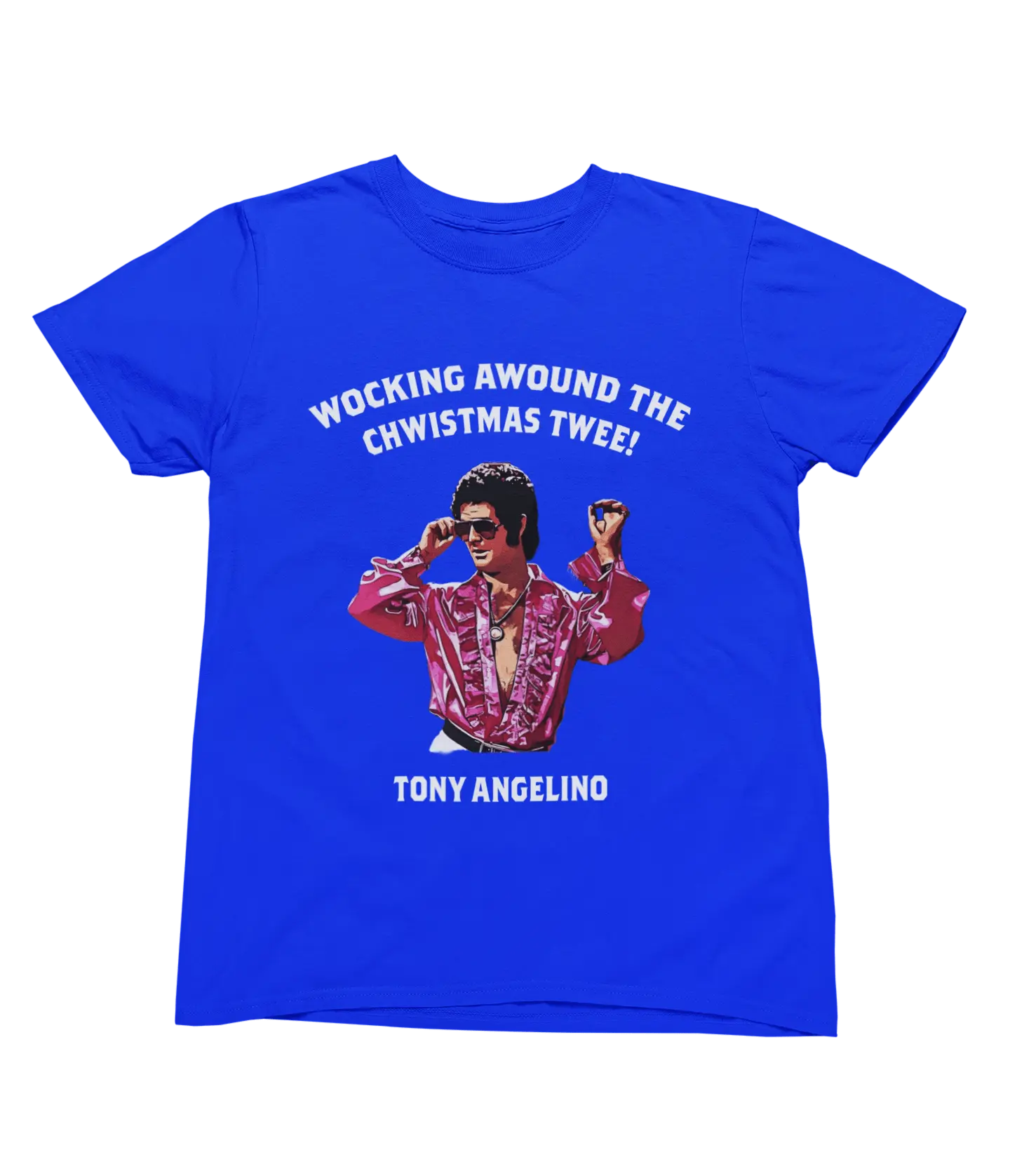 Clothing Tony Angelino Christmas Jumper | Funny Only Fools Parody T-Shirt Poster Kingz