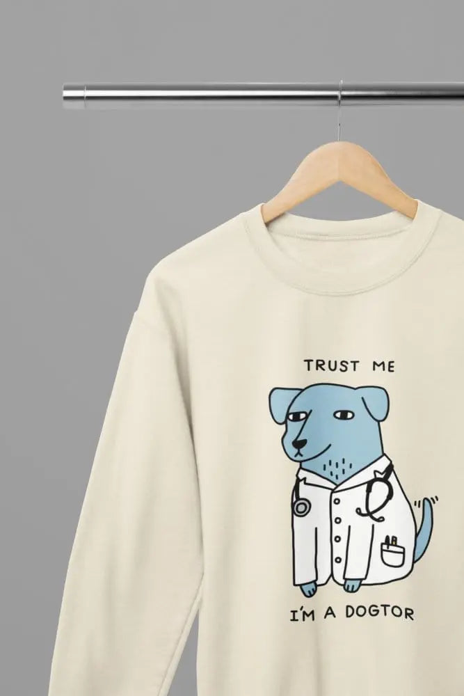 Clothing Trust Me I’m a Dogtor T-Shirt or Sweatshirt – Funny Vet Gift or Dog Lover Tee Poster Kingz