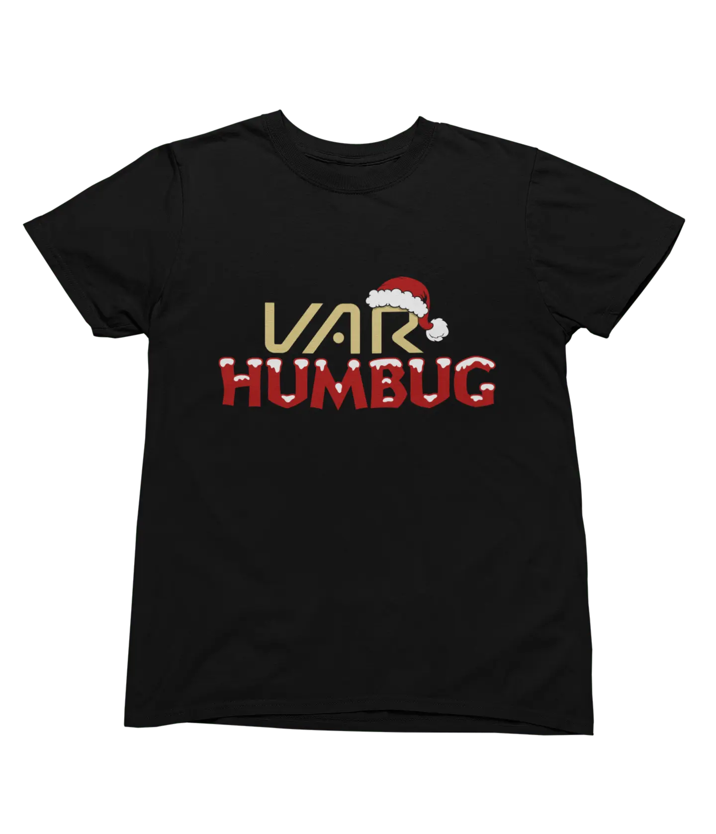 Clothing VAR Humbug Christmas Jumper | Funny Football Parody T-Shirt Poster Kingz