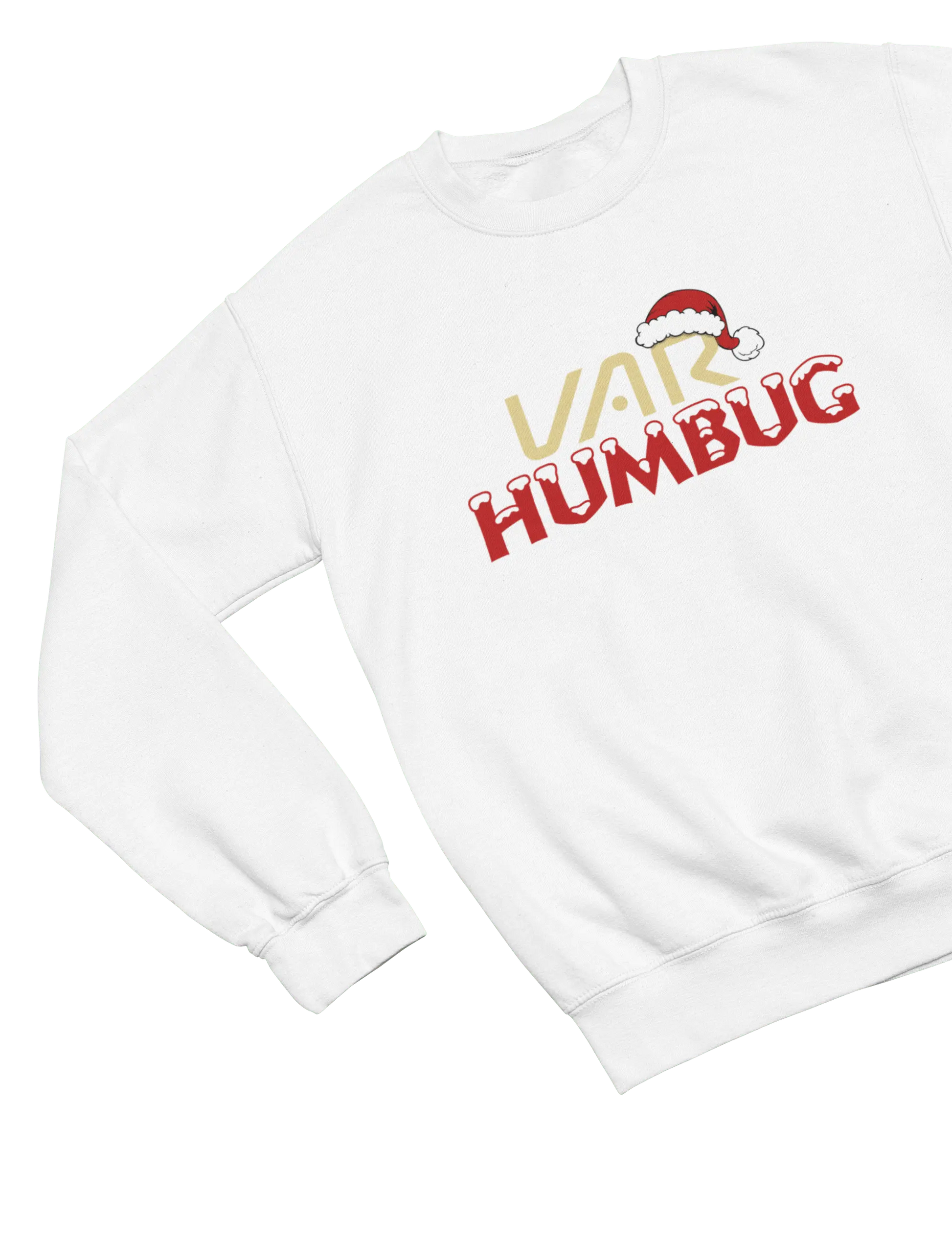 Clothing VAR Humbug Christmas Jumper | Funny Football Parody T-Shirt Poster Kingz