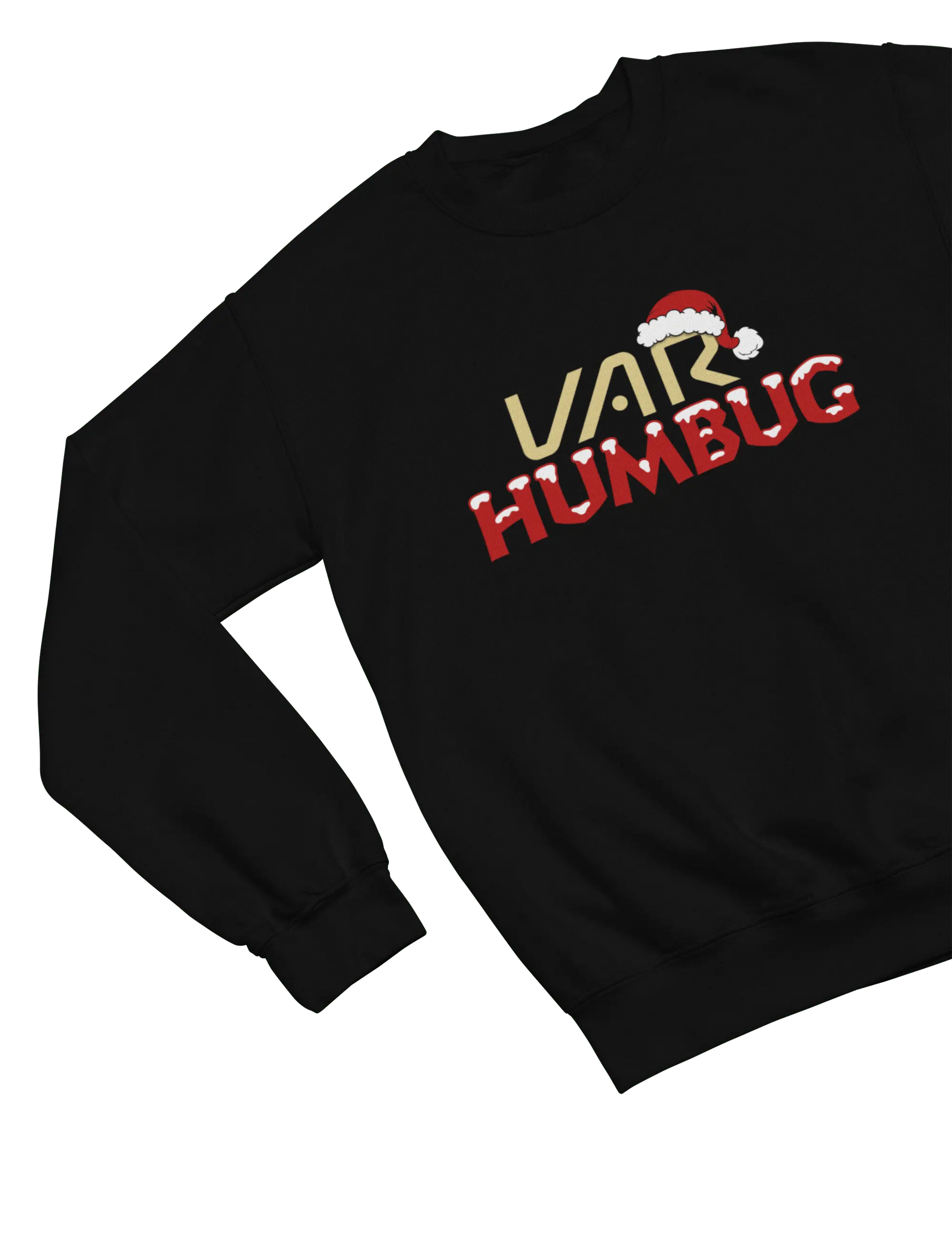 Clothing VAR Humbug Christmas Jumper | Funny Football Parody T-Shirt Poster Kingz