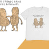 Clothing We're Both Nuts Funny Peanut Friends T-Shirt – Cute Best Friend Humor Tee Poster Kingz