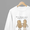 Clothing We're Both Nuts Funny Peanut Friends T-Shirt – Cute Best Friend Humor Tee Poster Kingz
