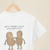 Clothing We're Both Nuts Funny Peanut Friends T-Shirt – Cute Best Friend Humor Tee Poster Kingz