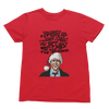 Red Christmas Vacation Clark Griswold T-shirt holiday movie parody