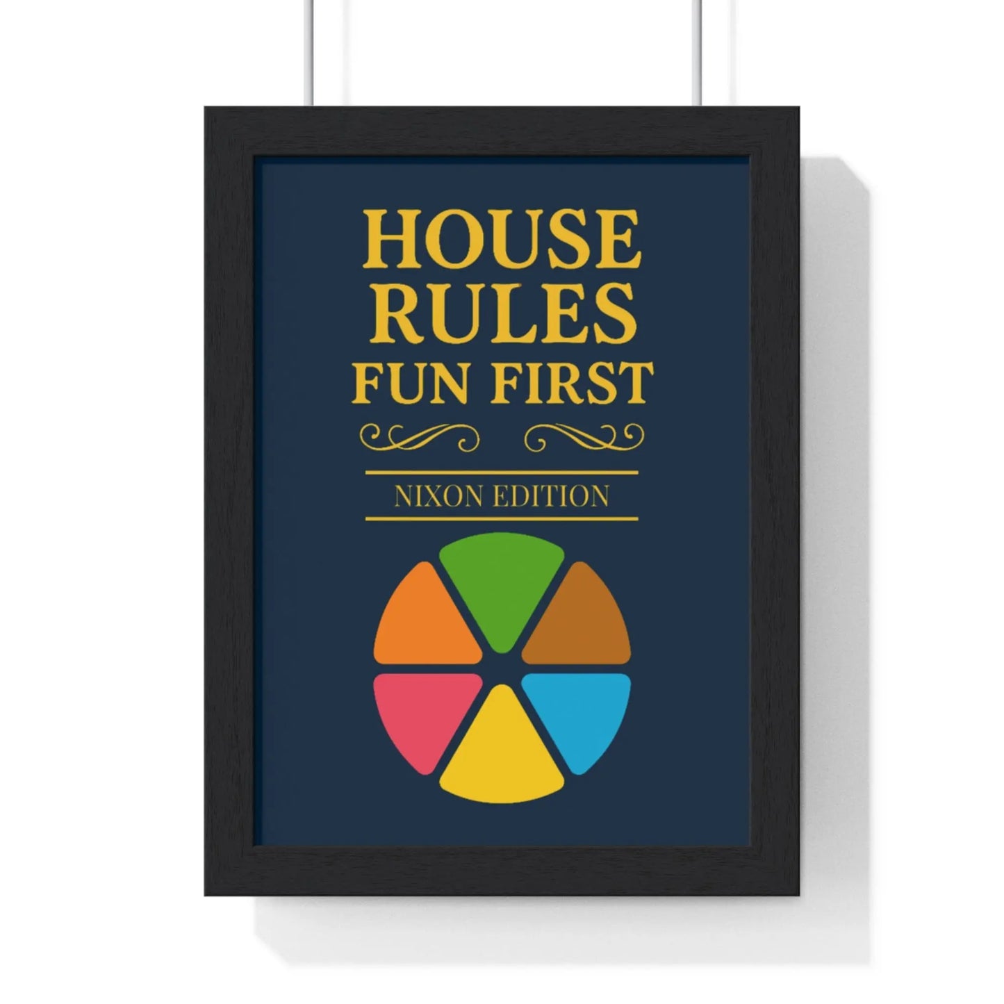 personalised family trivia kitchen print