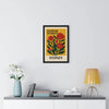 Flower Market Flower Market Sydney Poster | Vintage Botanical Wall Art Poster Kingz