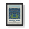 Iconic Grounds Arthur Ashe Stadium Poster Print | Iconic Wall Art Poster Kingz