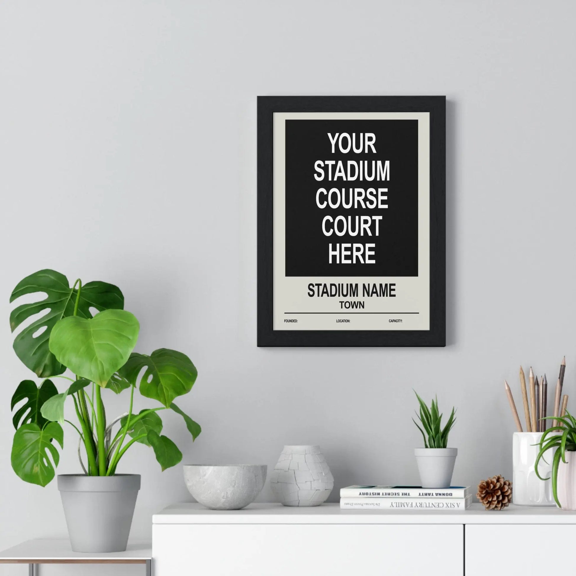 Iconic Grounds Custom Vintage-Style Stadium Poster Print | Iconic Wall Art Poster Kingz