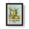 Iconic Grounds Elland Road Leeds Stadium Poster Print | Iconic Wall Art Poster Kingz